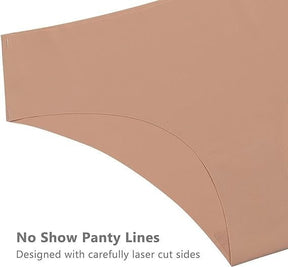 Sexy Ice Silk Low-Rise Panties Seamless Multicolor Briefs Lingerie