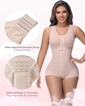 Fajas Colombianas BBL Post Surgery Stage 2/3 Body Shaper Tummy Control Shapewear