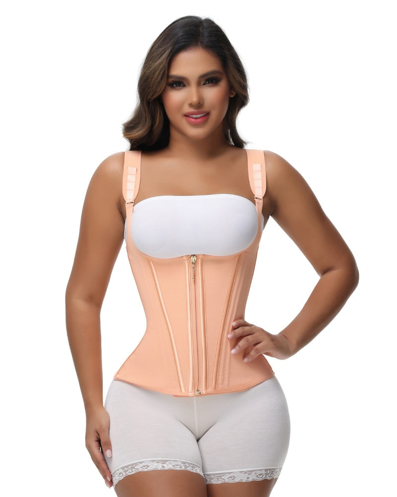 Shapshe® Fajas Colombianas Steel Boned Tummy Control Waist Trainer