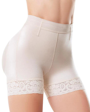 Shaping Shorts with Lace Butt Lifters for Women