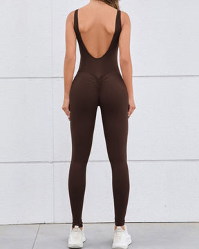 Women's Quick-drying Tight One-piece Yoga Jumpsuit