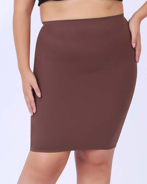 Toning Abdomen Breathable Seamless Body Lift Hip Bodycon Mini Skirt