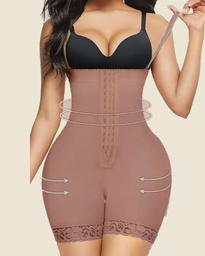 Women's Tummy Control Elasticity Plus Size Postpartum Open Bust Shapewear