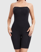 Slimming Sleeveless Bodysuit With Removable Shoulder Strap