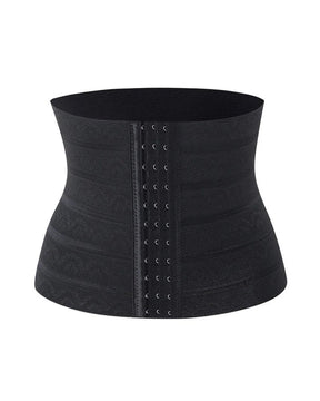 3 Rows 11 Buckles Postpartum Anti-Curling Waist Trainer Breathable Flat Stomach Slimming Belt