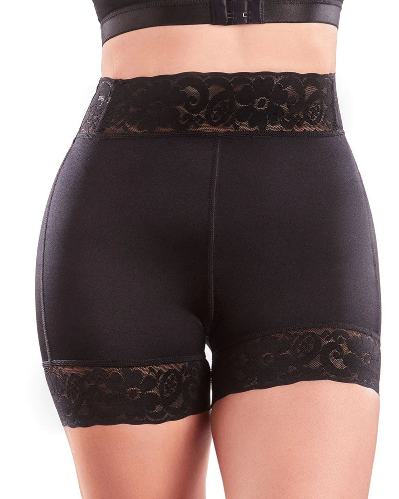 Shaping Shorts with Lace Butt Lifters for Women