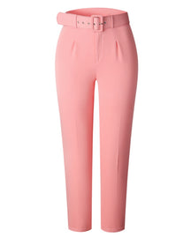 Women's High Waist Casual Slim Fit Suit Pants