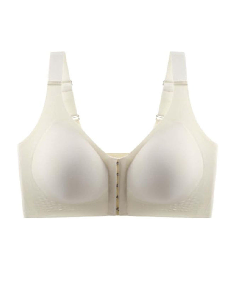 Women's Wireless Naked Feeling Front Closure Seamless Comfortable Bras