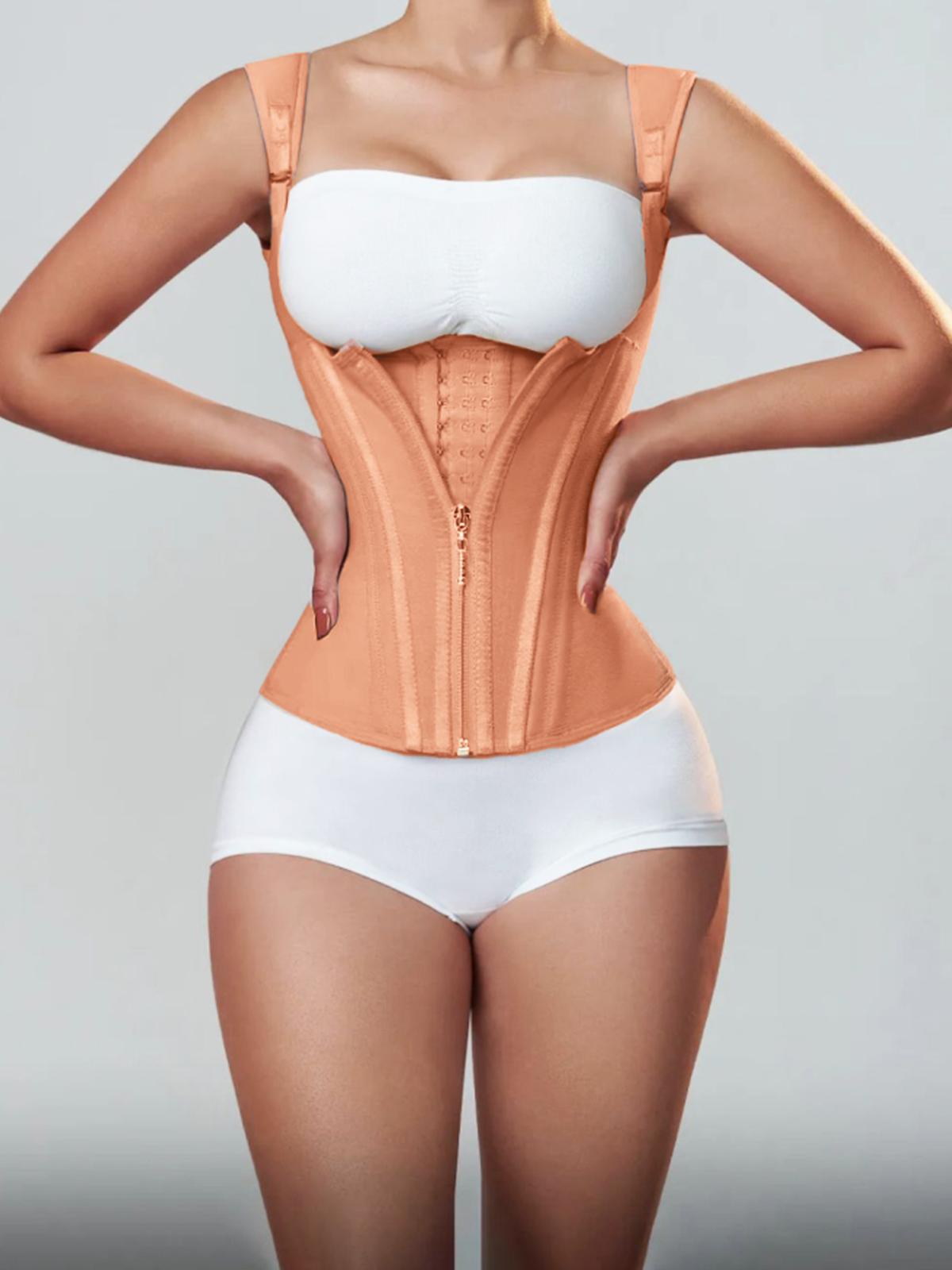 Shapshe® Waist Trainer for Women Body Shaper Corset Vest Tank Top with Steel Bones