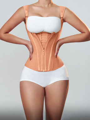 Waist Trainer for Women Body Shaper Corset Vest Tank Top with Steel Bones