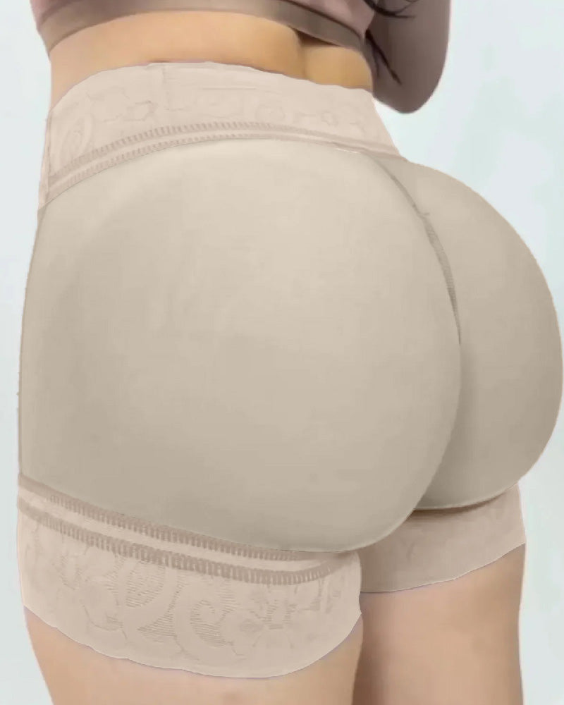 Shapshe® Women's Seamless Lace Butt Lift Tummy Control Shaper Shorts Underwear