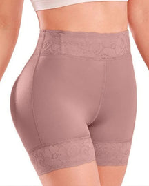 Shaping Shorts with Lace Butt Lifters for Women