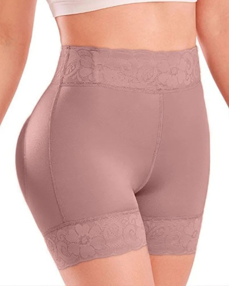 Shaping Shorts with Lace Butt Lifters for Women