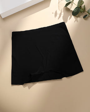 Letter Webbing Stitching Seamless Boxer Briefs Anti-Exposure Breathable Panties