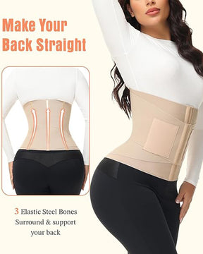 Hourglass Waist Trainer with Firm Support