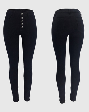 Women's High-Waisted Butt-Lifting Skinny Jeans