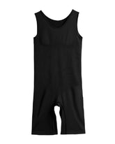 Seamless Tummy Control Bodysuit One-Piece Sleeveless Open Crotch Full Body Shaper