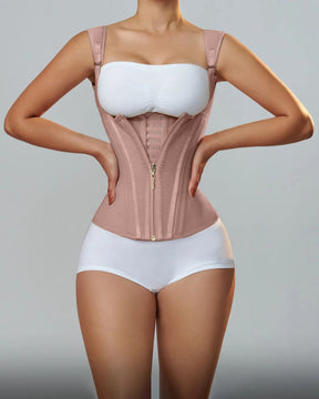 Waist Trainer for Women Body Shaper Corset Vest Tank Top with Steel Bones