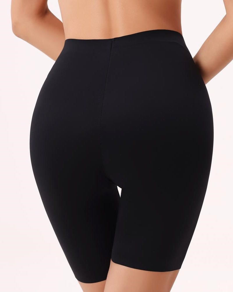 Ropa interior con control de barriga de cintura alta para mujer, pantalones cortos moldeadores adelgazantes