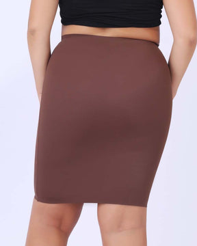 Toning Abdomen Breathable Seamless Body Lift Hip Bodycon Mini Skirt