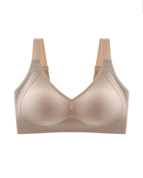 Seamless Anti-sagging Lightly Lined Bra Wireless Minimizer Brassiere