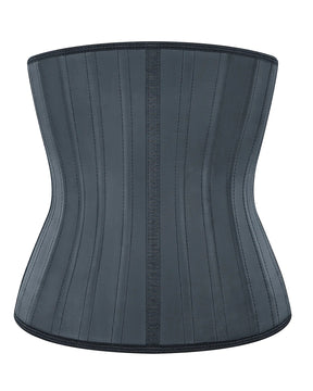 Women's Latex Underbust Waist Training Steel Boned Corset Shapewear