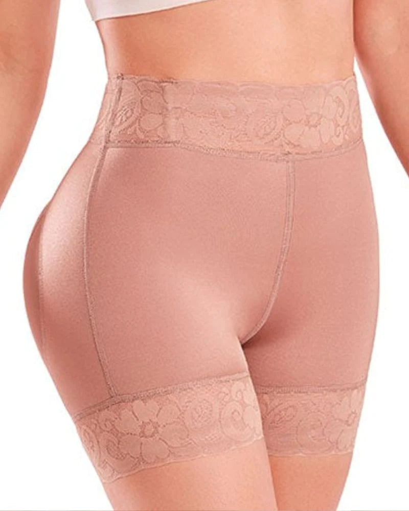 Shaping Shorts with Lace Butt Lifters for Women