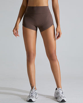 Seamless Hip-lifting Sports Yoga Shorts