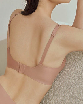 Sexy Seamless Deep V Soft Support Comfort Minimizer Bra