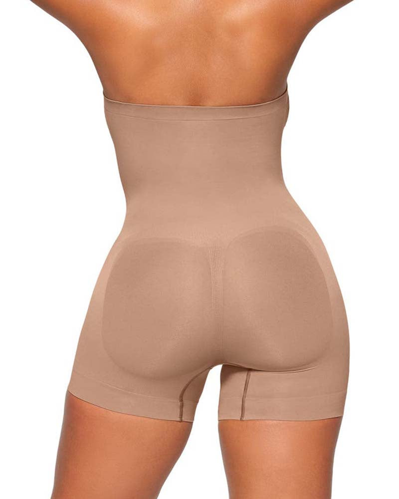 Slimming Sleeveless Bodysuit With Removable Shoulder Strap