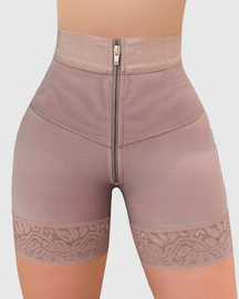 Ganchos internos Cremallera de compresión firme Levantamiento de glúteos Peachy Shaper Shorts