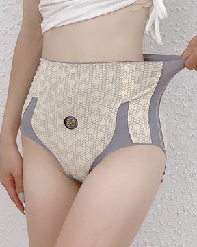 High Waist Seamless Liquid Shaping Briefs Buttock Lifting Tummy Control Maglev Underwear