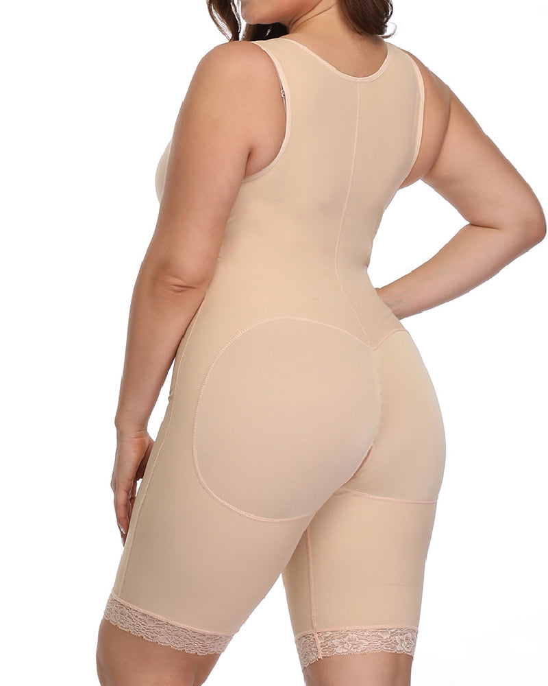 Fajas Colombianas Thigh Slimmer Corset Plus Size BBL Full Body Shapewear