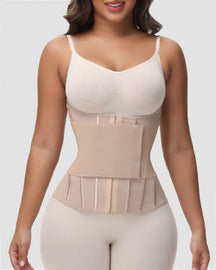 Women's Tummy Control Girdle Waist Trainer Workout Boned Waist Cincher Corset