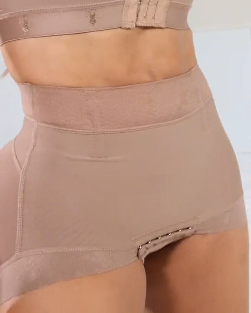 Fajas para mujer, pantalones cortos con control de barriga, ropa interior moldeadora para levantamiento de glúteos