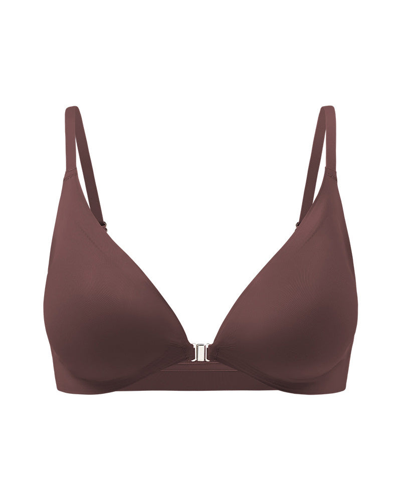 Sexy Front Closure Wireless Bras Beauty Back Push Up Comfortable Seamless Bralette