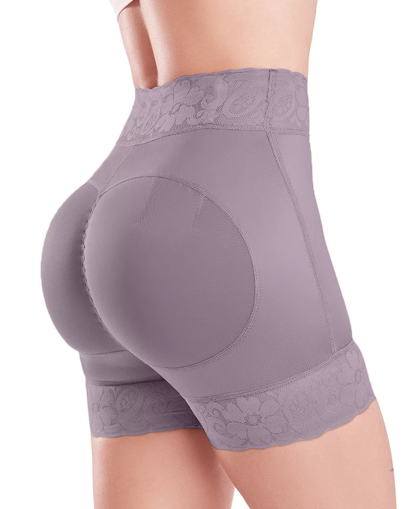 Shaping Shorts with Lace Butt Lifters for Women