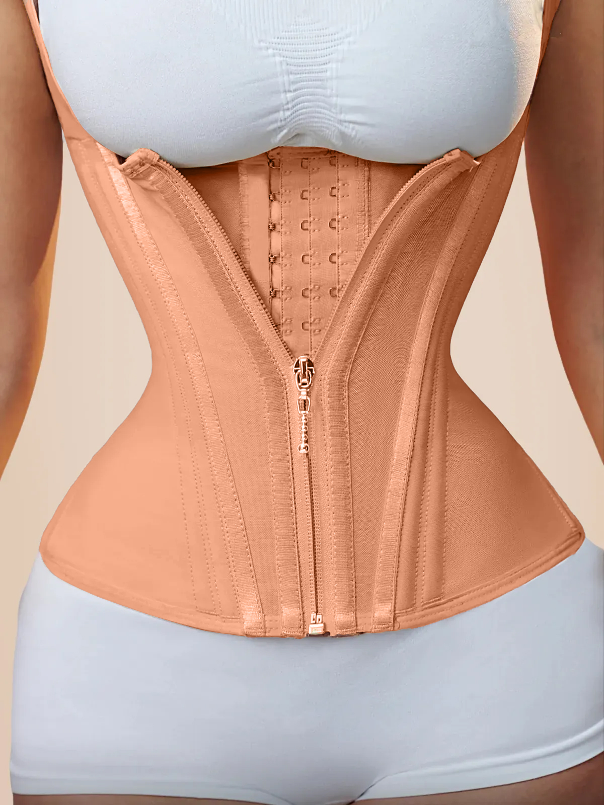 Entrenador de cintura para mujer Body Shaper Corset Chaleco Tank Top con huesos de acero