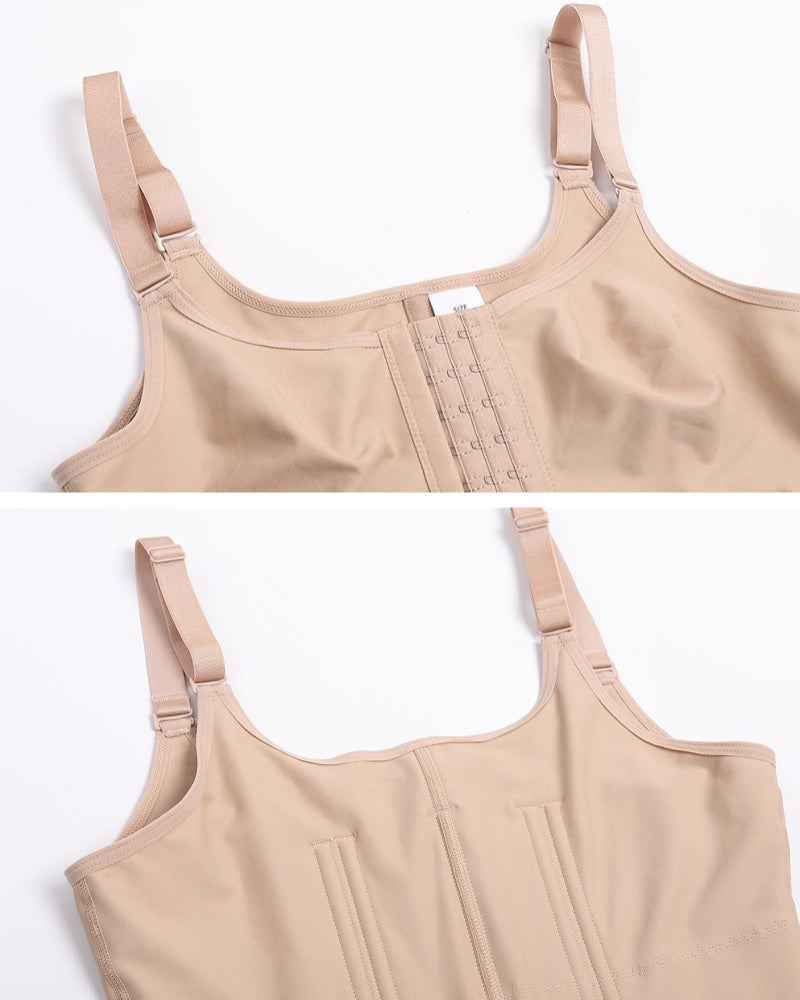 Shapshe® Fajas Colombianas Hooks Tummy Control Body Shaper