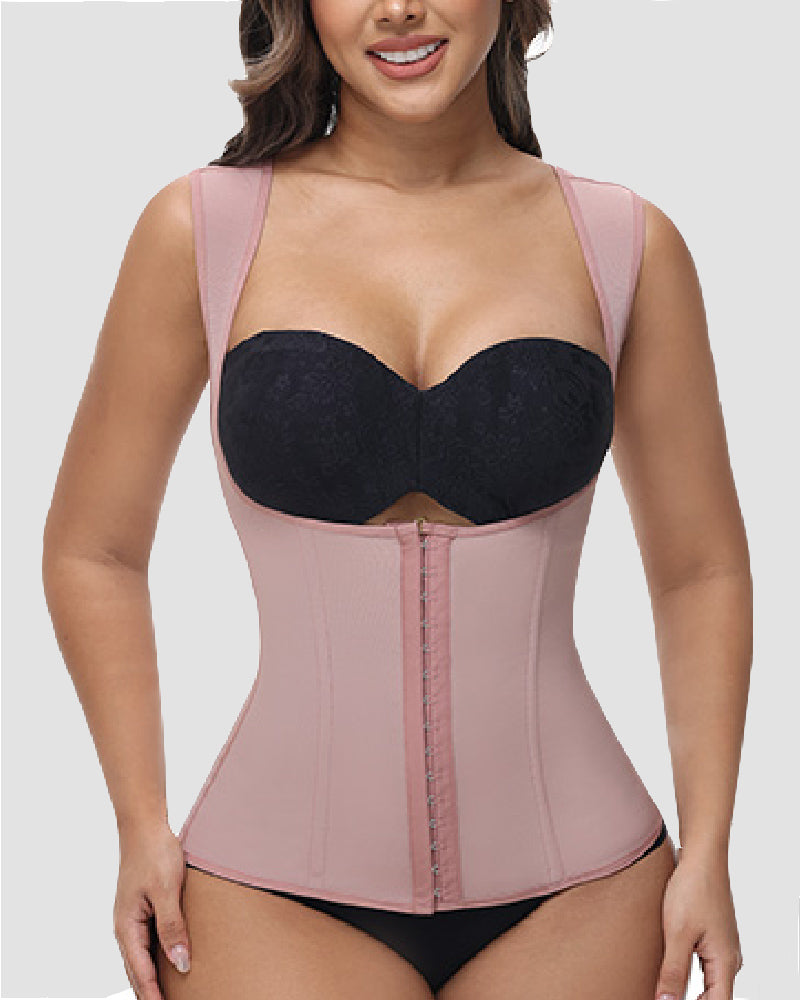 Shapshe® Seamless Tummy Control Waist Trainer Vest Workout Stomach Compression Corset
