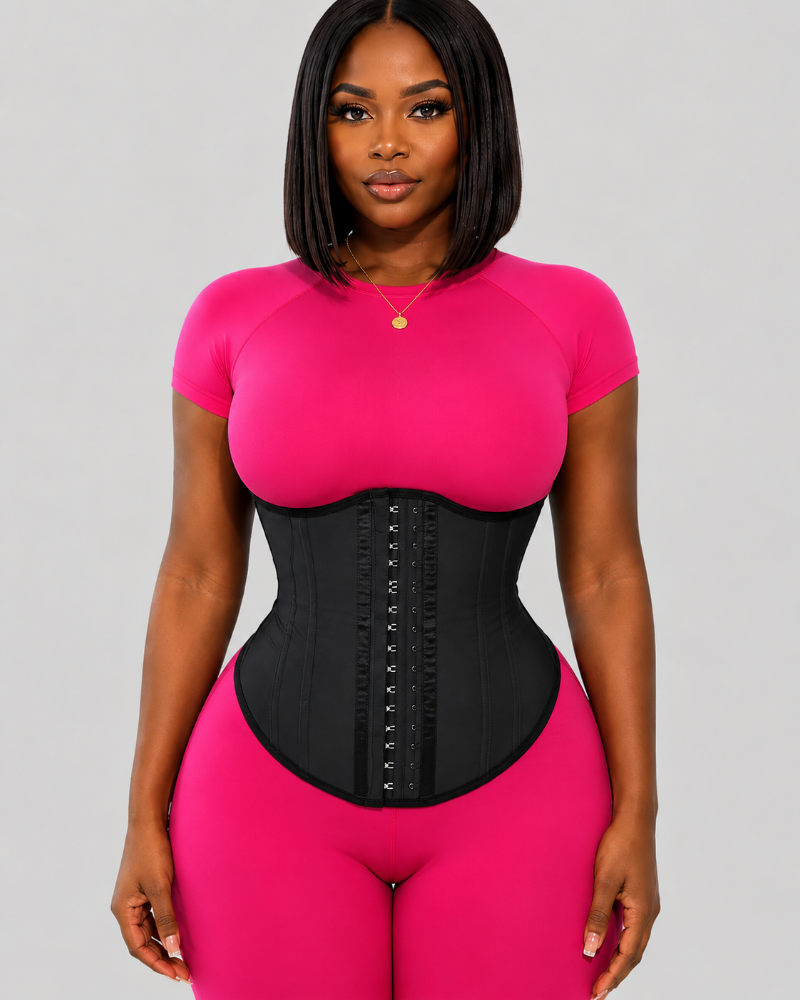 Latex Waist Trainer 25-Steel Boned Binders Corset