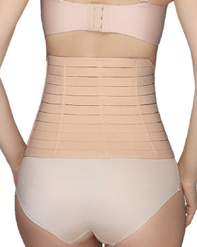 Entrenador de cintura con Control de barriga transpirable de verano, carpeta Abdominal con Velcro ajustable posparto