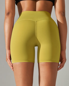 Skinny High Waist Stretch Yoga Shorts