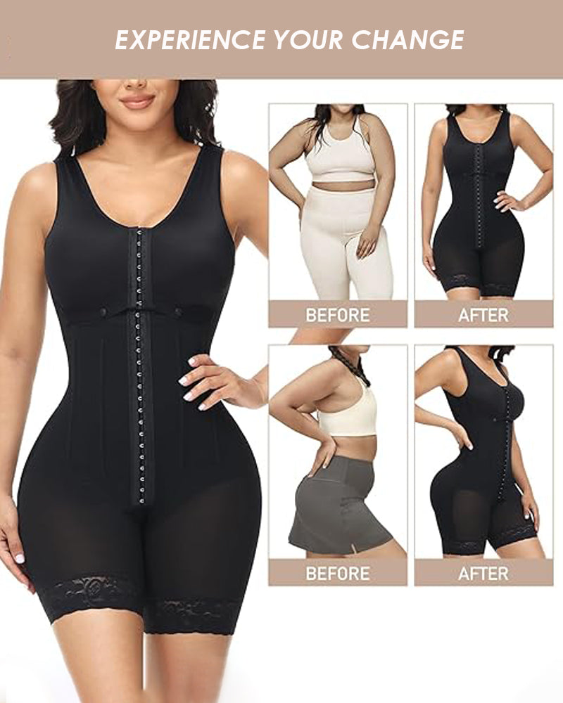 Compression Garment Short Shapewear For Women With Bra