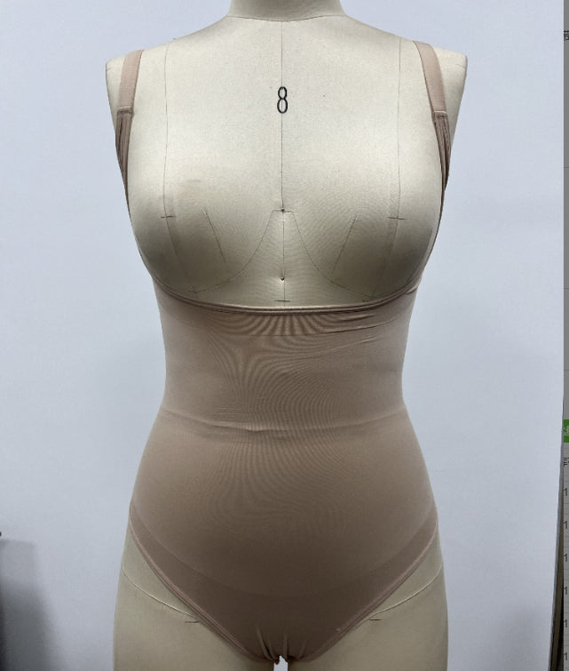 Seamless Tummy Control Thong Body Shaper High Waisted Girdle Butt Lifter Bodysuit