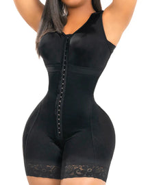 Faja de compresión doble de cuerpo completo etapa 2 con sujetador Shapewear