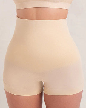 Women's High Waisted Tummy Control Back Smoothing Shaper Boyshorts