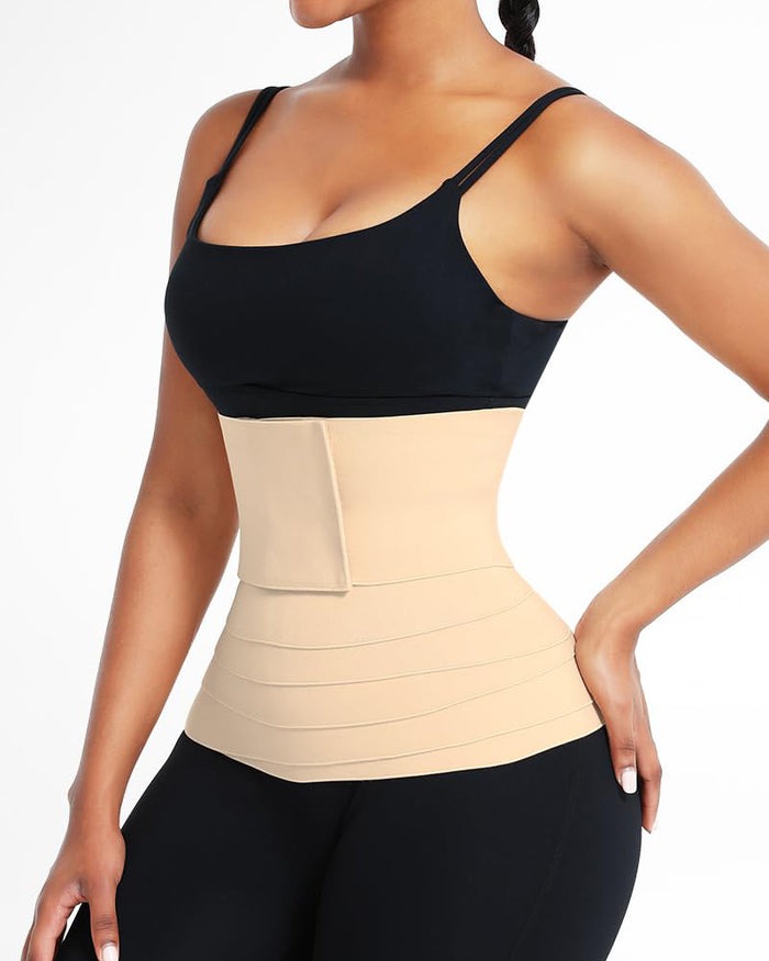 Waist Trainer For Women Belt Waist Cincher Tummy Wrap Plus Size Snatch Up Bandage