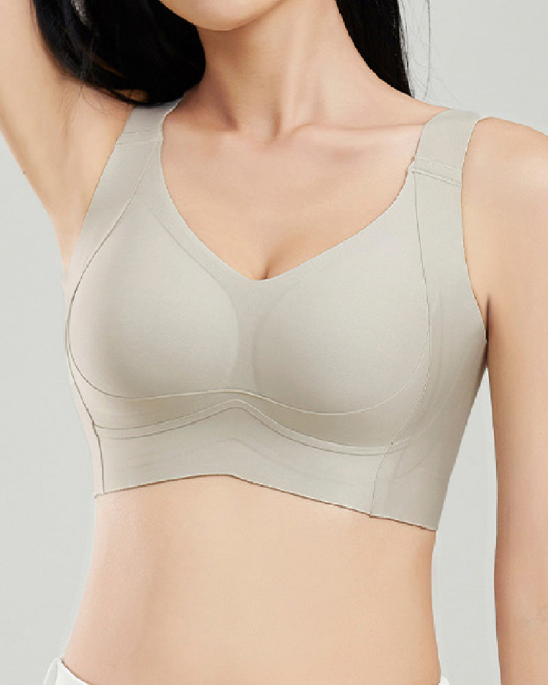 Wireless Anti-Sagging Push-Up Seamless Daily Comfort Shaper Bra