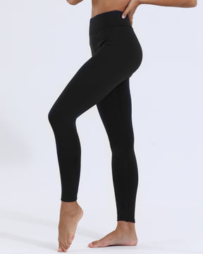 Women's Fleece Tights Warm Pants Lambskin Thickened Stretch Leggings